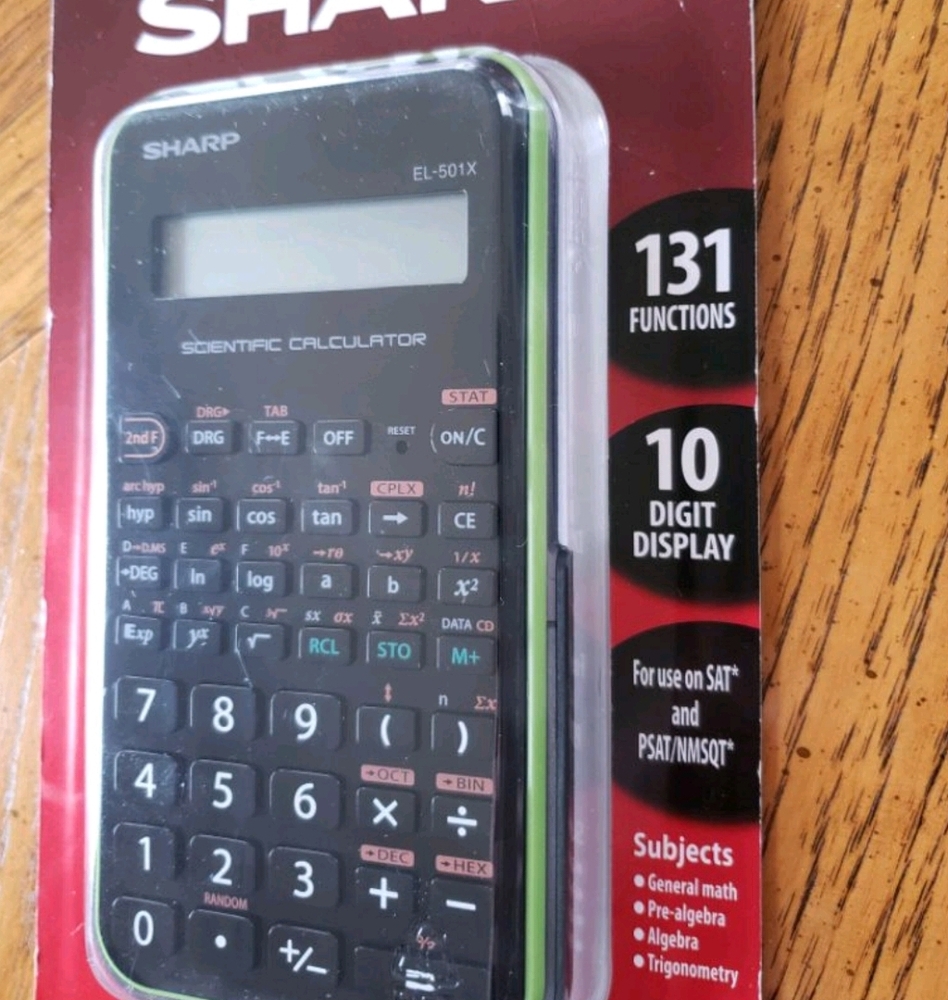 SHARP SCIENTIFIC CALCULATOR - Picture 4 of 6